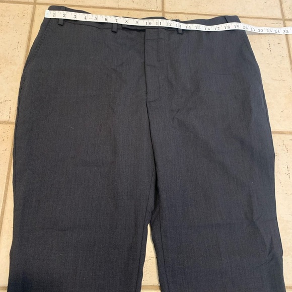 Calvin Klein 100% Wool P 42R Men's Dress Pants - Blue/Navy - Picture 3 of 7